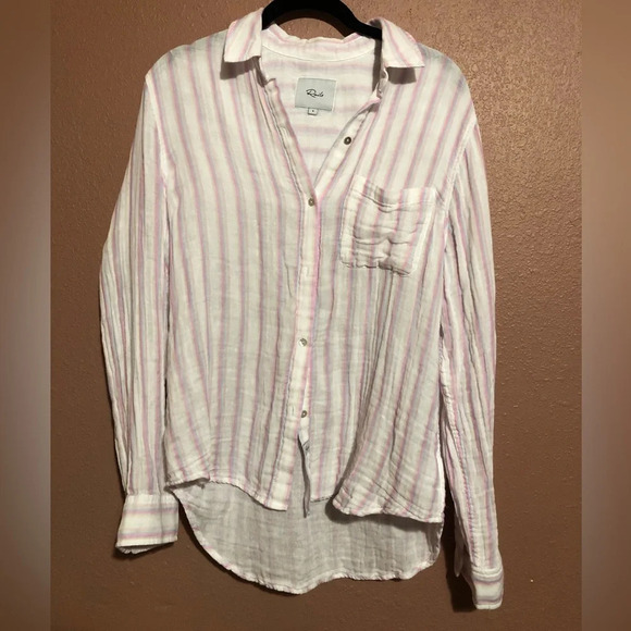 Rails Ellis Gem Stripe Button Down Small - Picture 3 of 4